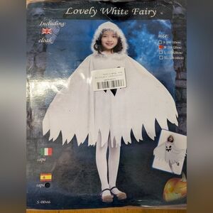 3/$14 Lovely White Fairy Kids Costume